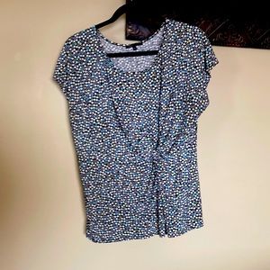 Comfy multi-colored polka dot top by Chaus